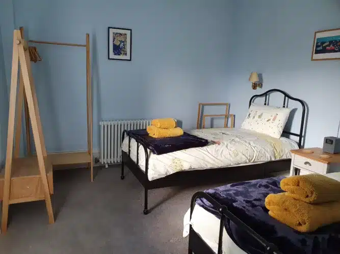 Twin Bedroom at The Garden Flat, Bellair House.